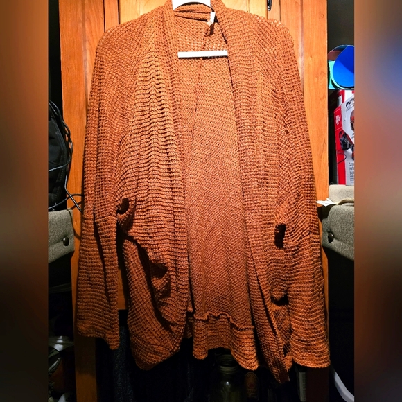 Copper shrug cardigan - Picture 1 of 2